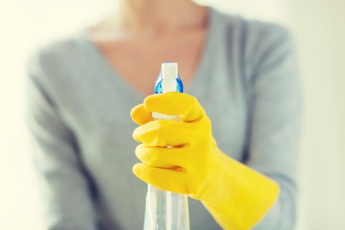 Professional cleaning service maintaining a workplace in Tooting