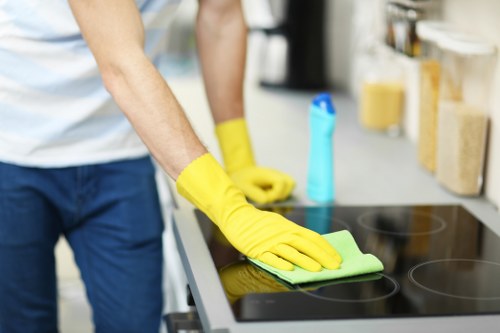 Cleaning service for shared commercial premises near Tooting Broadway