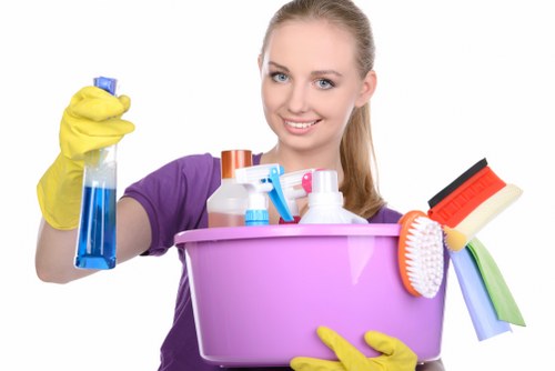 Kitchen and bathroom routine cleaning in Tooting property