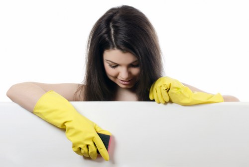 Close-up of a Tooting cleaning service refreshing kitchen surfaces