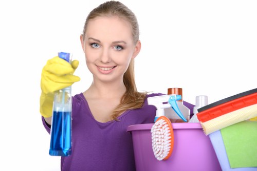 Professional cleaning of a retail space in Tooting